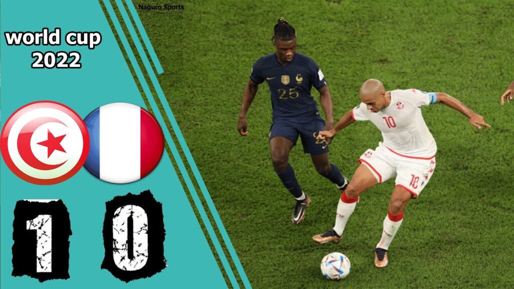 ملخص مباراة تونس وفرنسا 1-0 | تألق النسور | كأس العالم قطر 2022