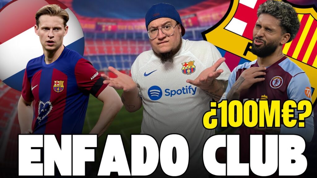🔥 ENFADADOS CON FRENKIE Y NUEVO OBJETIVO PARA VERANO DEL FC BARCELONA