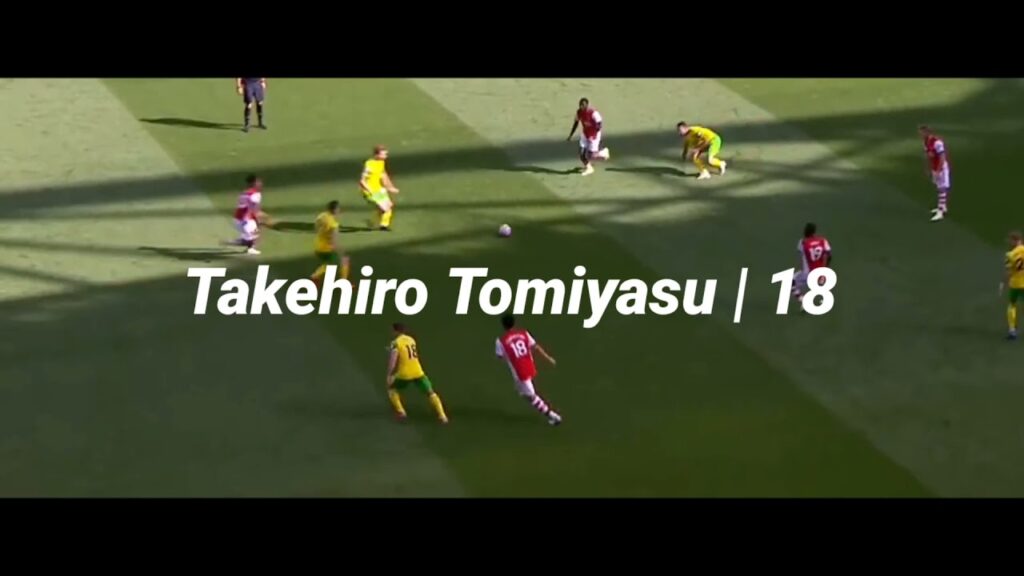 Takehiro Tomiyasu in Arsenal • England Premier League 2021 - 2022