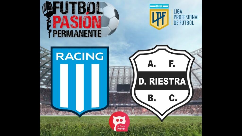 RACING vs RIESTRA EN VIVO ⚽ POR LA LIGA PROFESIONAL - FECHA 4