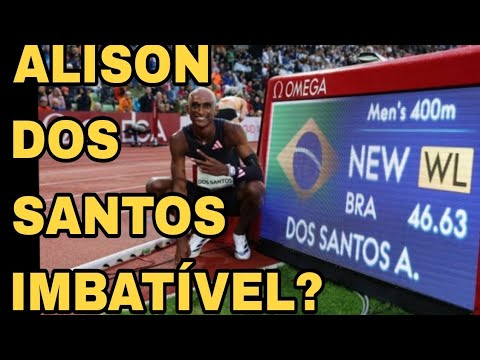 ALISON DOS SANTOS IMPARÁVEL? Em recente confronto com o recordista mundial, Piu se deu bem, mas o...