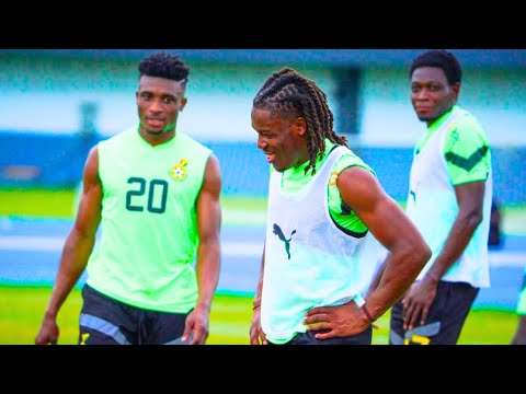 GOOD NEWS 🇬🇭 HIT BLACK STARS CAMP OSMAN BUKARI AND ALEXANDER DJIKU FINALLY ARRIVES IN CAMP