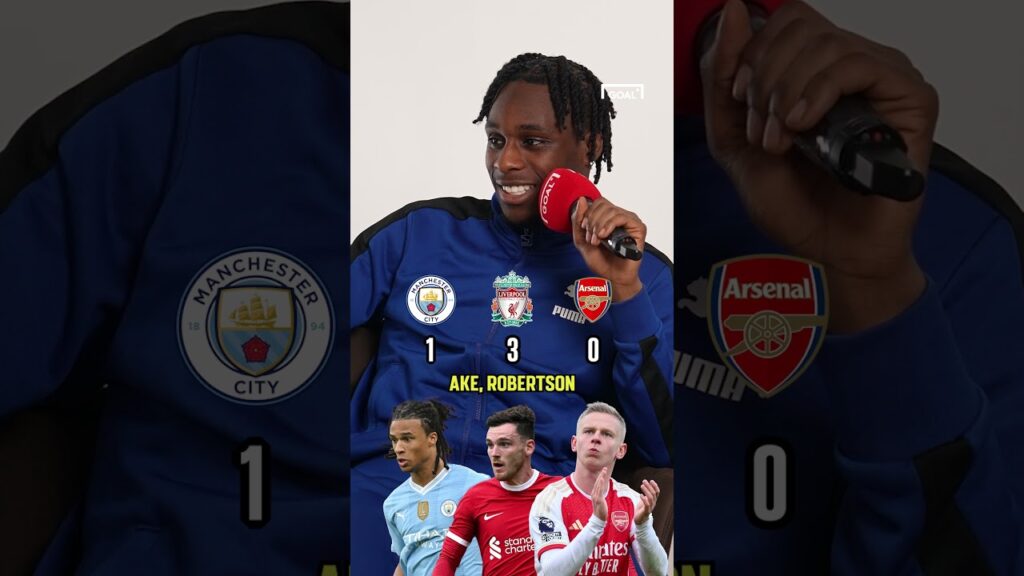 FRIMPONG picks: MAN CITY v ARSENAL v LIVERPOOL 👀 #shorts