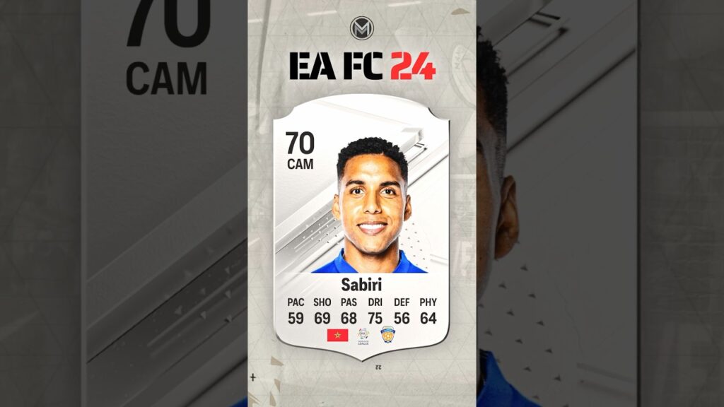 Abdelhamid Sabiri Evolution FIFA 18 - FC 24 #fifa #football #fc24 #shorts