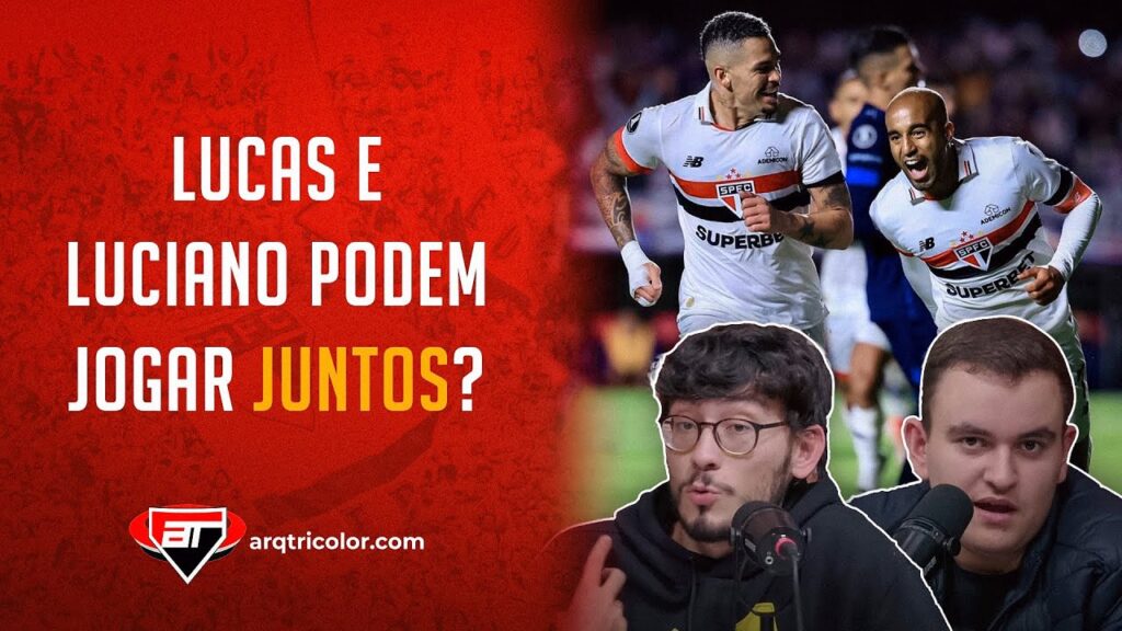 "O Lucas FUNCIONA MAIS pelo meio, é um cara que…” Bancada discute POSICIONAMENTO de atacantes