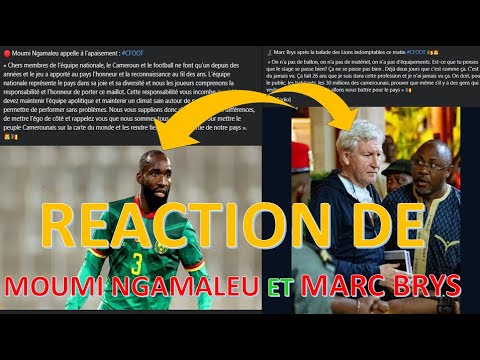 REACTION de MOUMI NGAMALEU ET MARC BRYS APRÈS LA 1ere SEANCE D'ENTRAINEMENT SANS ÉQUIPEMENTS