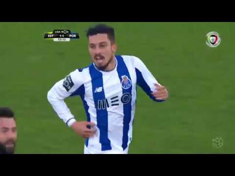 Golo de Alex Telles: Estoril 1-(1) Porto (Liga 18ªJ)
