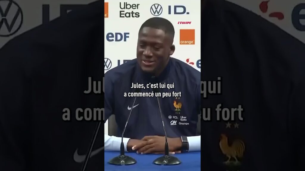 😎 Konaté promet de détrôner Jules Koundé au niveau de la mode #football #equipedefrance #juleskounde