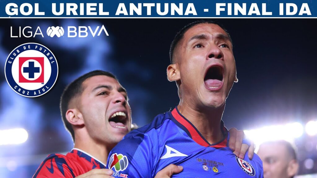 Gol Uriel Antuna, 1-0 de Cruz Azul vs América / Final de ida