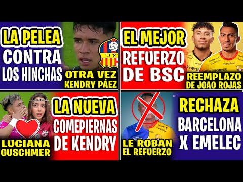 REEMPLAZO DE JOAO! ÁNGEL MENA EL MEGA REFUERZO DE BSC PARA 2DA ETAPA | CRACK RECHAZA BSC POR EMELEC