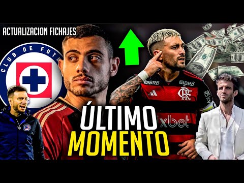 ¡NOVEDADES DE CRUZ AZUL! ¡Giakoumakis CERRADO! ¡Actualización de Giorgian de Arrascaeta! ¡NOVEDADES DE CRUZ AZUL! ¡Giakoumakis CERRADO! ¡Actualización de Giorgian de Arrascaeta!