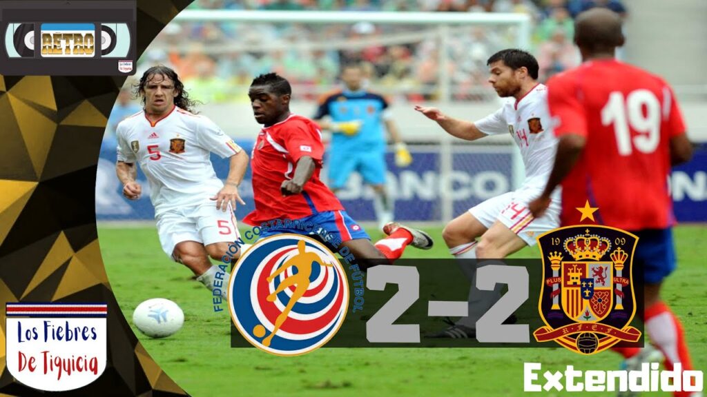 Costa Rica vs España 🇨🇷⚽ Amistoso Internacional 2011 (Extendido)