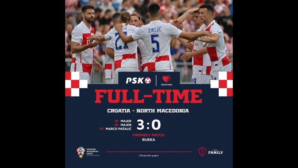 🔴HRVATSKA - SJEVERNA MAKEDONIJA 3:0🔴Izjava izbornika Zlatka Dalića🔴