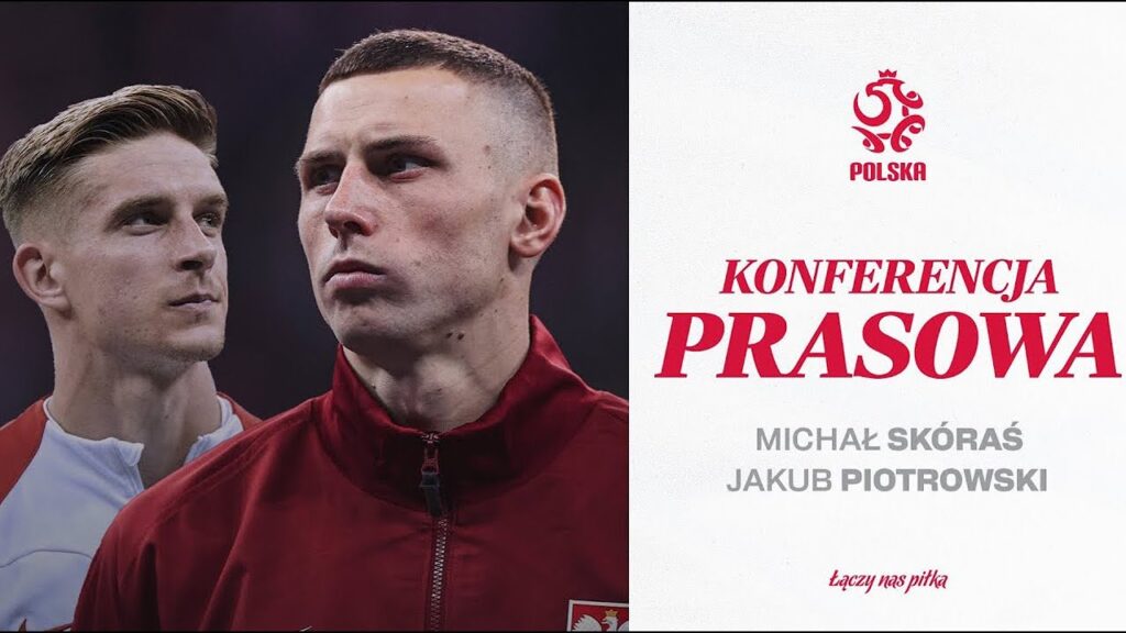PIOTROWSKI I SKÓRAŚ NA KONFERENCJI PRASOWEJ REPREZENTACJI POLSKI (RETRANSMISJA) ⚪🔴