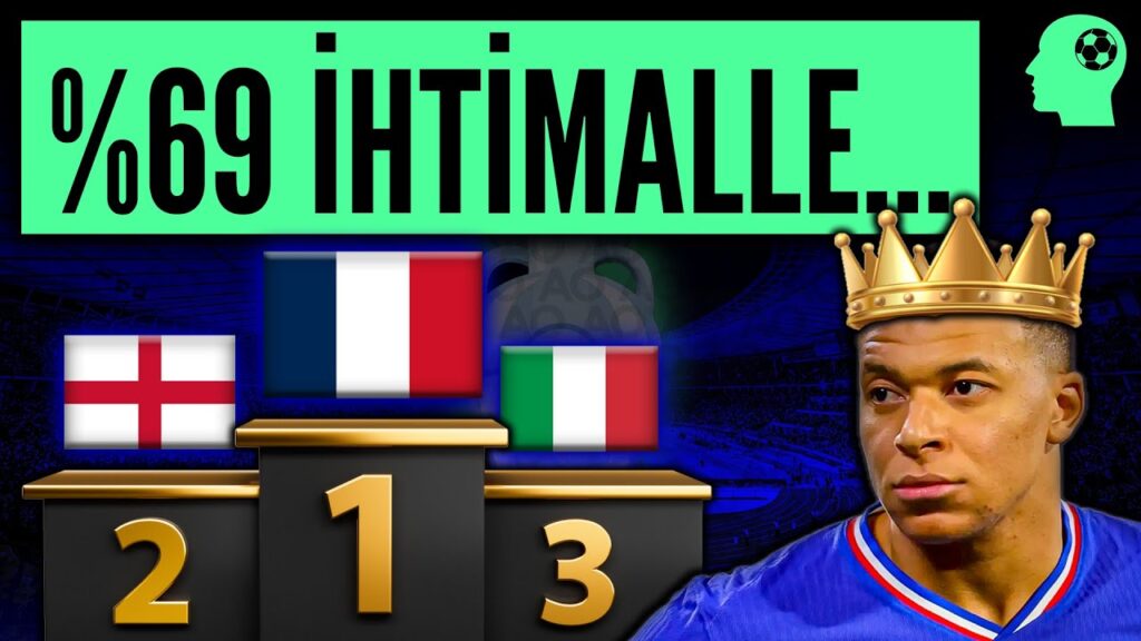 Euro 2024'ü 100 KERE Simüle Ettim ve Kazanan...