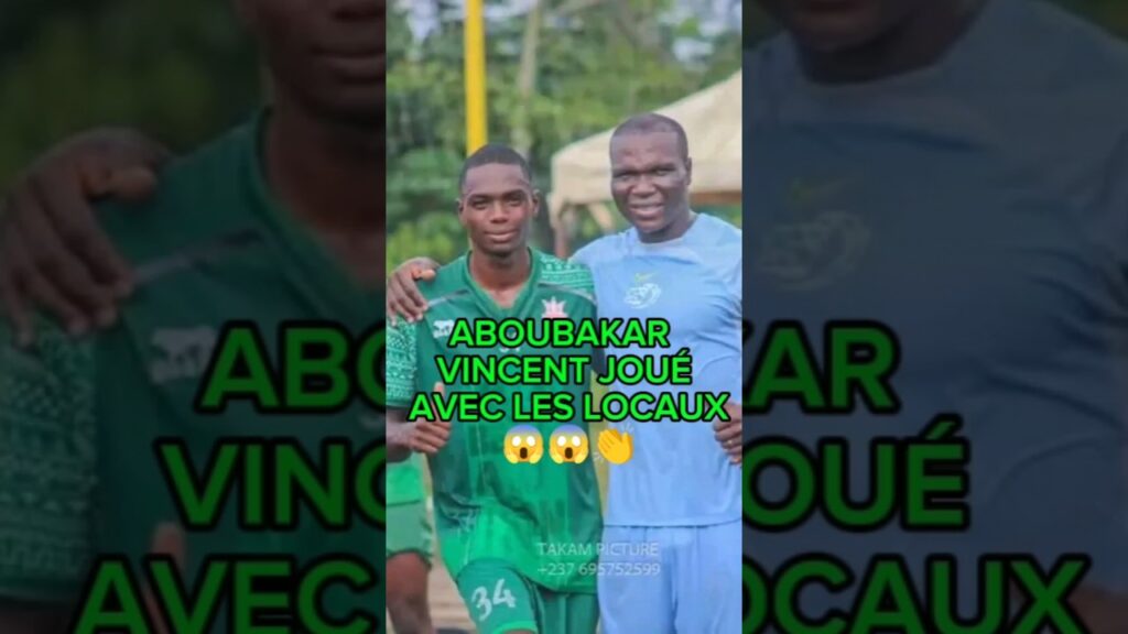 🔴 En toute humilité, Vincent Aboubakar s'entraîne avec les jeunes de l'AS Fortuna.