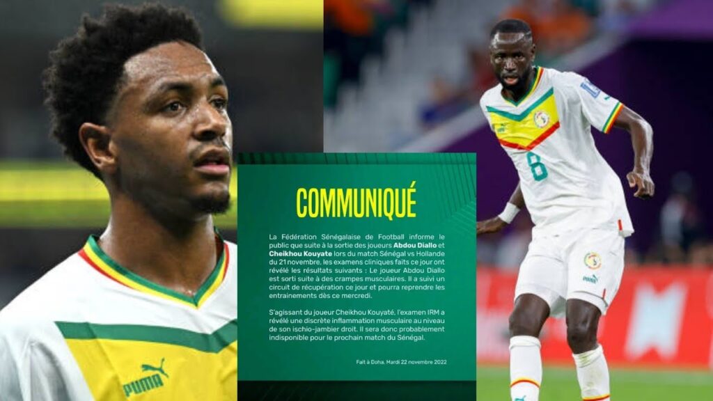 Communiqué FSF : Des nouvelles sur Cheikhou Kouyaté et Abdou Diallo...