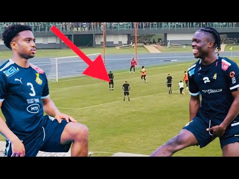 🇬🇭 Tariq Lamptey And Black Stars Final Training For The Day