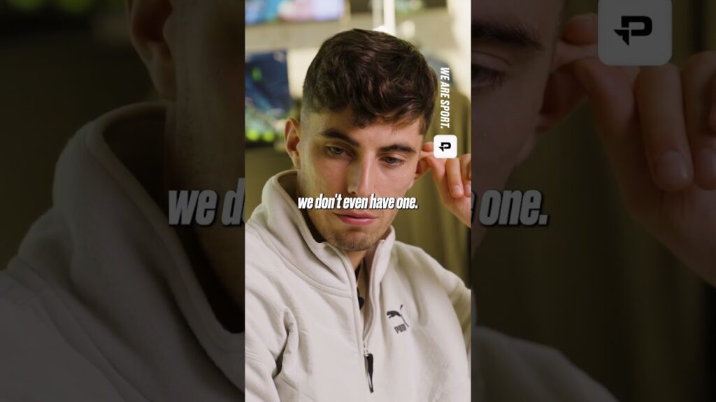 Team Mates with Kai Havertz 🤯 #afc #arsenal #arsenalfc #kaihavertz