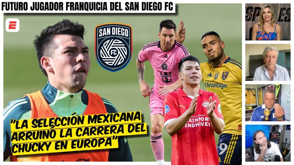 Hirving LOZANO llega a la liga de MESSI, dejará Europa por la MLS con el San Diego FC | Exclusivos