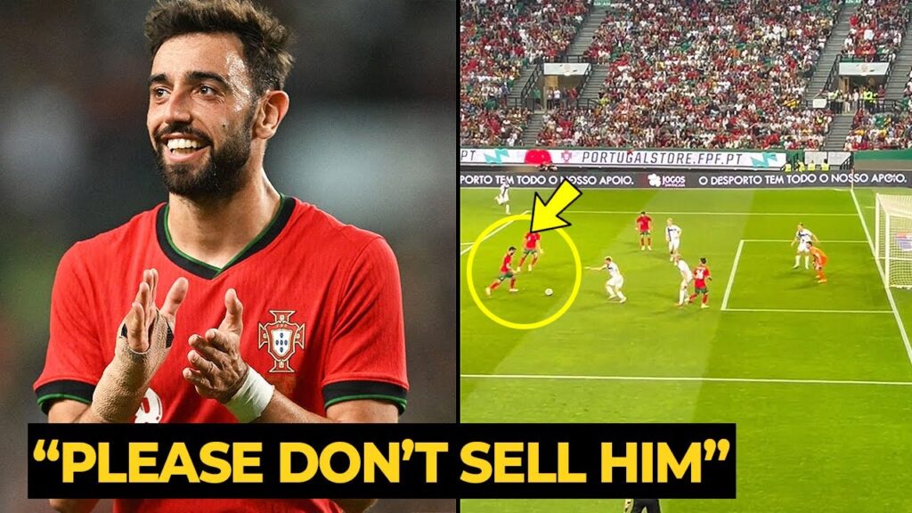United fans praised Bruno Fernandes after scored TWO GOALS vs Finland last night | Man Utd News