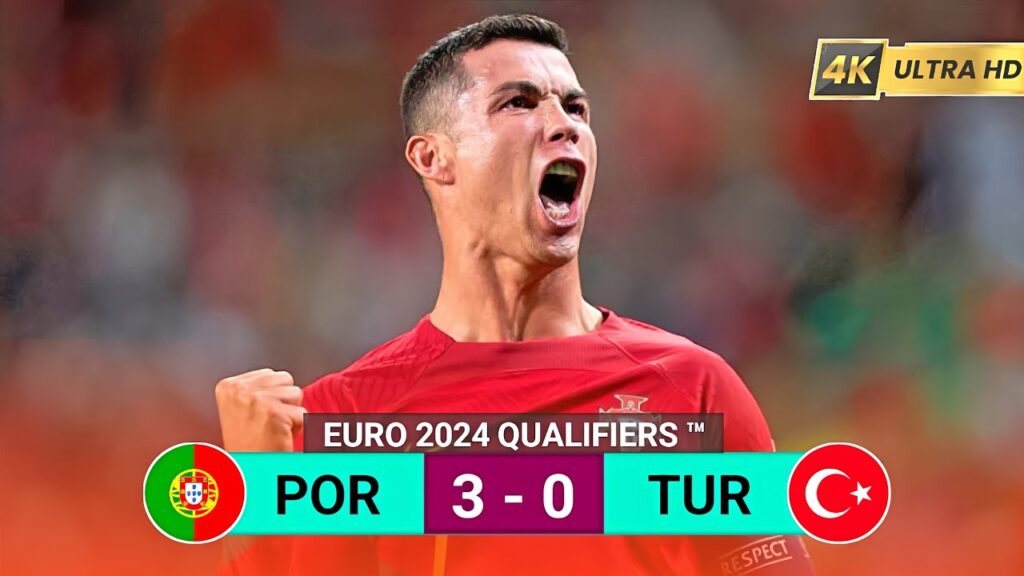 Portugal vs Turkey 3-0 | Ronaldo Hattrick EURO 2024 Qualifiers Highlights & Goals