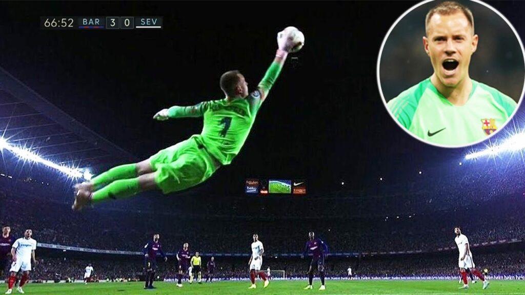 Marc-André ter Stegen Incredible Performance Vs Sevilla 2018