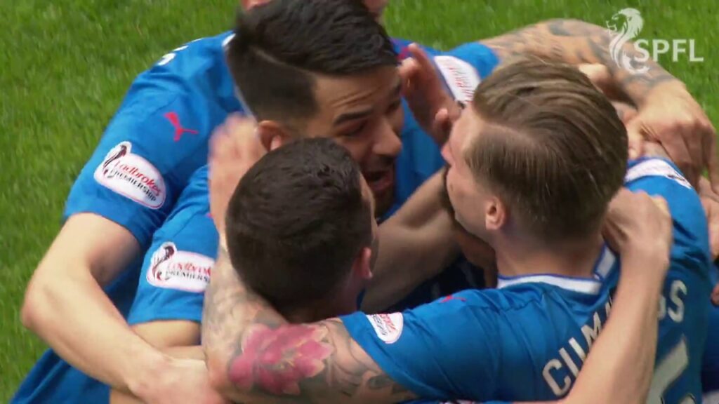 Cummings scores for Gers against Jambos