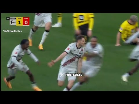 Josip Stanišić goal vs Dortmund = 😱😱😱