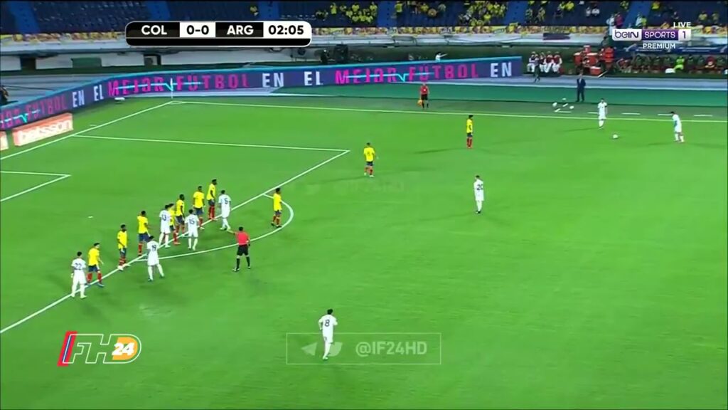 Cristian Romero goal vs Columbia | Columbia 0 - 1 Argentina WC Qualifiers