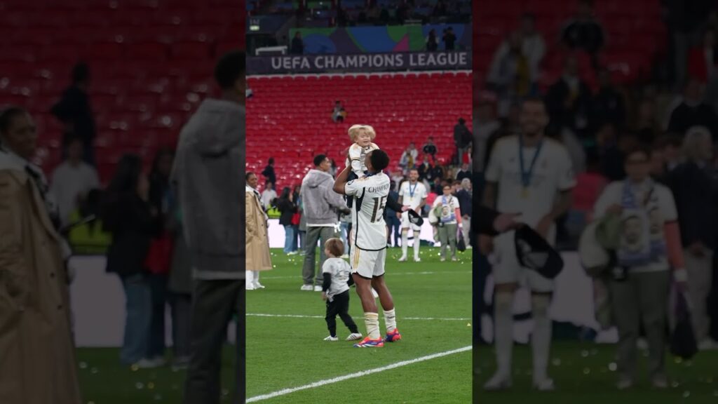 Jude Bellingham is a big hit with his Real Madrid team-mates’ kids 🥰❤️