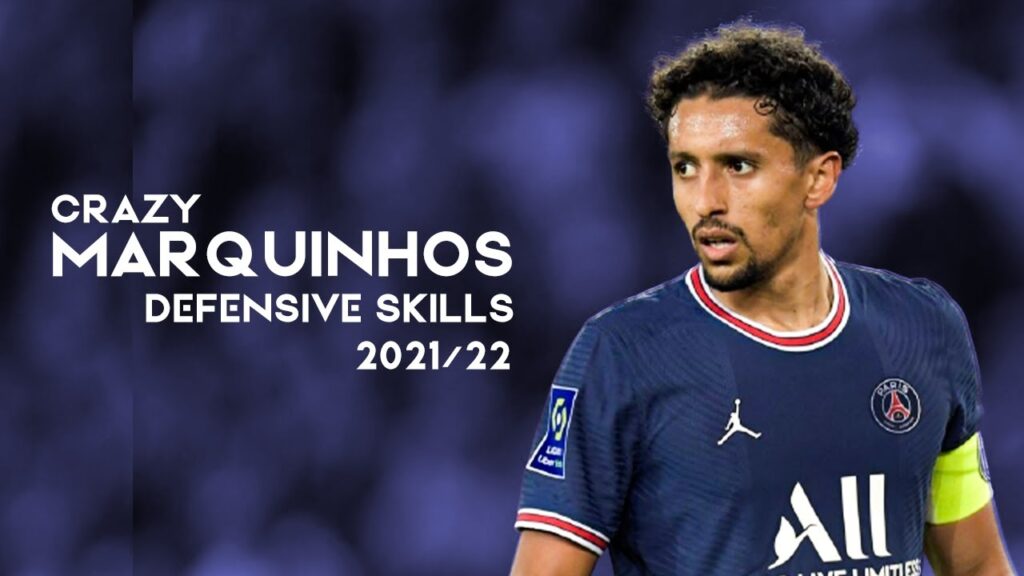 Marquinhos 2021/22 – Crazy Defensive Skills & Goals – HD Marquinhos 2021/22 - Crazy Defensive Skills & Goals - HD