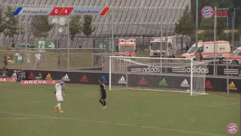 Kingsley Coman Second Goal VS Erlangen-Buck | Erlangen-Buck VS FC Bayern Munchen | 9/7/17