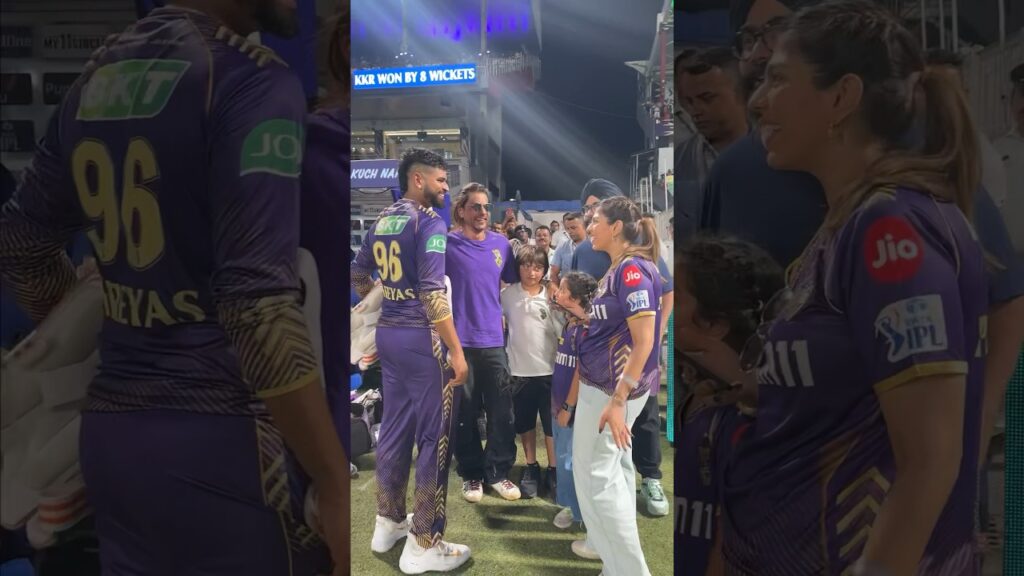 Shah Rukh Khan x Shreyas Iyer | #KnightsTV TATAIPL 2024