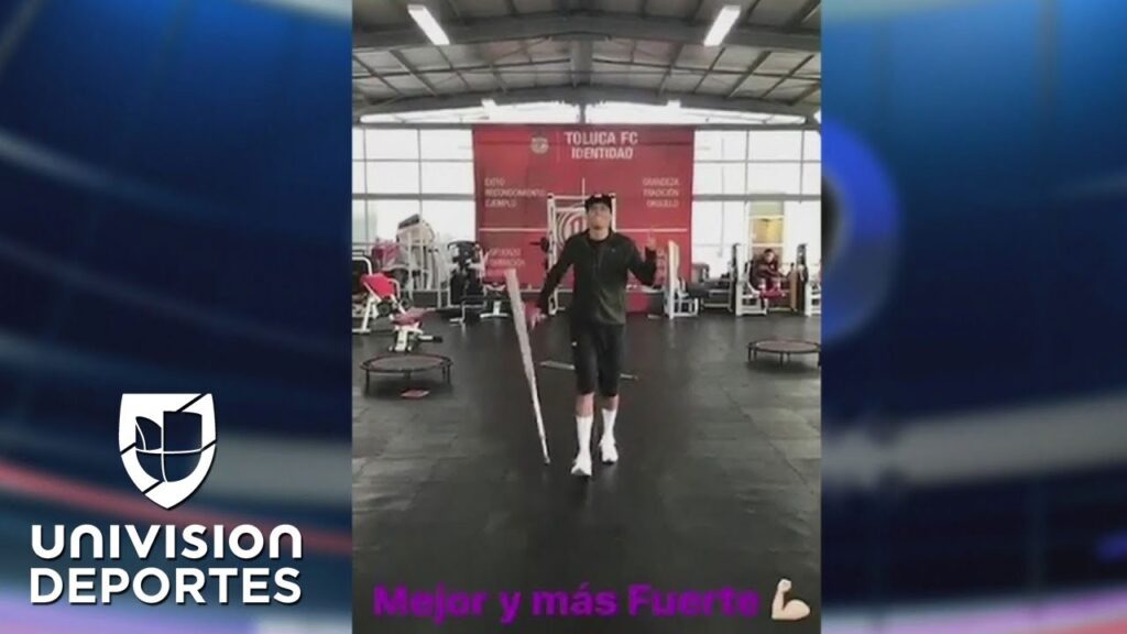 Alfredo Talavera ya dejó las muletas y lo celebró ¡bailando!