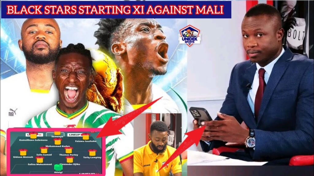 Listowel & Saddick Adams lëaked Otto Addo Blackstars Starting XI Against Mali:Preview,Head To Head..