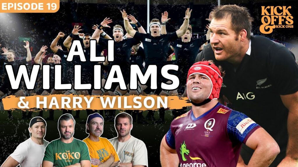 Ali Williams and Harry Wilson join The KOKO Show for a Raucous Rugby Roundtable