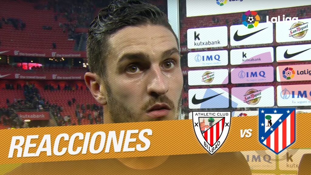 Koke: "Ha sido un partido muy intenso"