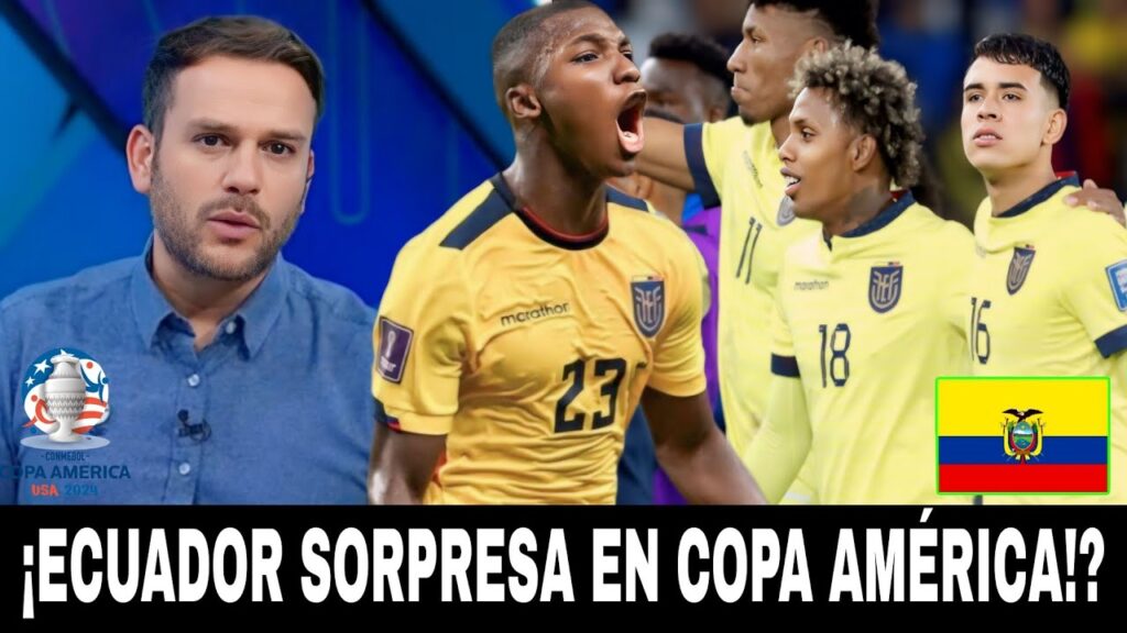 Prensa Internacional HABLA de MOISÉS CAICEDO y KENDRY PÁEZ ¡ECUADOR SORPRESA de COPA AMÉRICA!?🇪🇨 🤔
