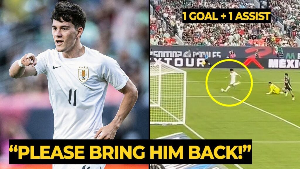 United fans also praised Facundo Pellistri after scored goal and assist against Mexico last night