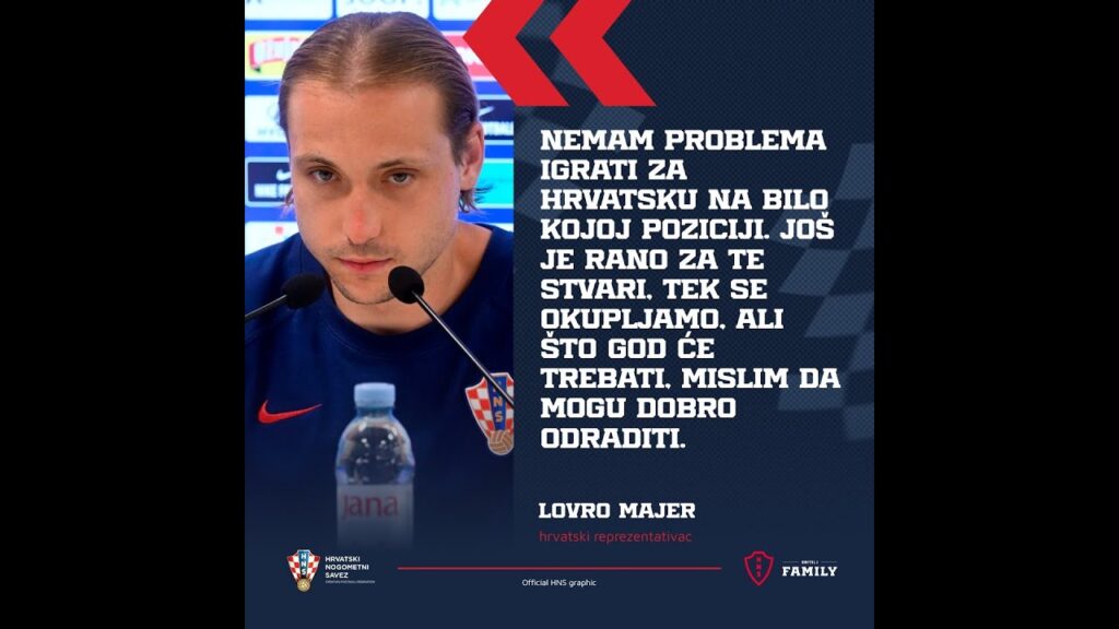 Ivica Ivušić i Lovro Majer konferencija za medije