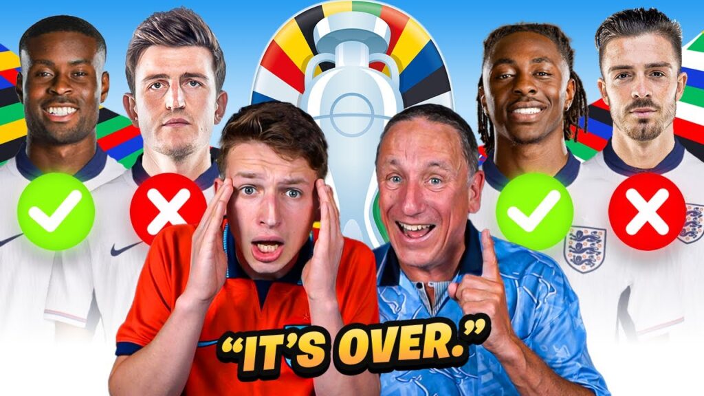 REACTING TO THE ENGLAND EURO 2024 SQUAD