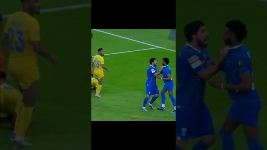 طرد البليهى وكوليبالى ف دقيقة واحده🔥 ، ملخص الهلال والنصر النهائى الجزء الخامس ..