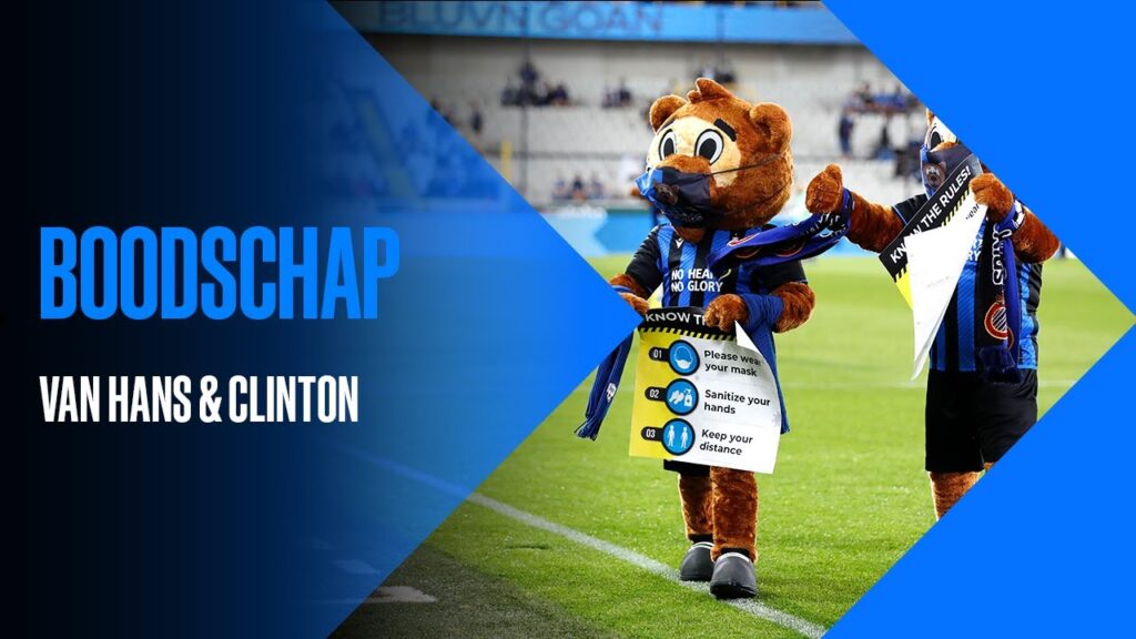 CLUB BRUGGE | BOODSCHAP VAN HANS & CLINTON  | 2020-2021