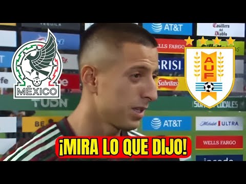 ¡TRAS EL LANZAMIENTO DE URUGUAY, ROBERTO ALVARADO DIJO ESTO! ¡TRAS EL LANZAMIENTO DE URUGUAY, ROBERTO ALVARADO DIJO ESTO!