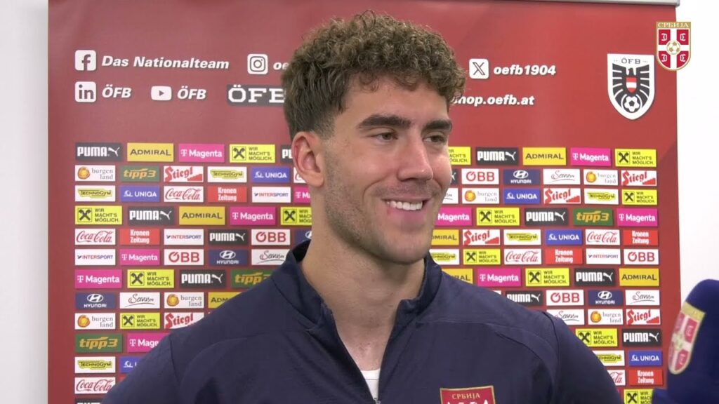 Austrija - Srbija 2:1 | Dušan Vlahović (Beč, 4. 6. 2024)