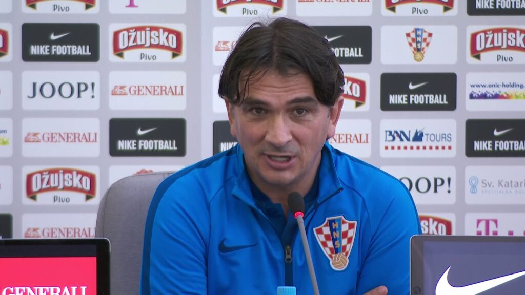 Izbornik Dalić na konferenciji za medije u Moskvi