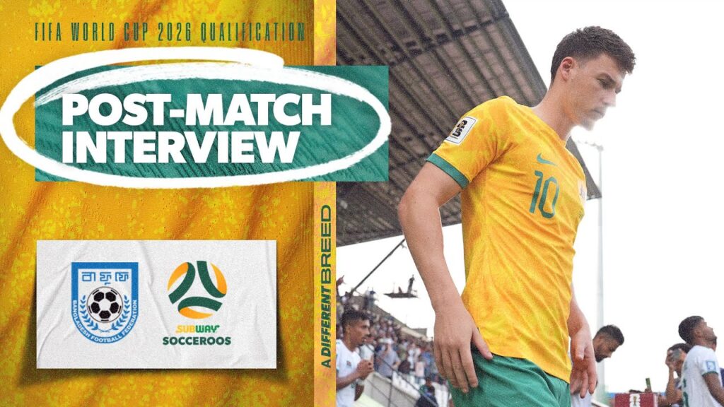 Ajdin Hrustic: Amazing feeling to score | Interview | FIFA World Cup 2026 Qualifier