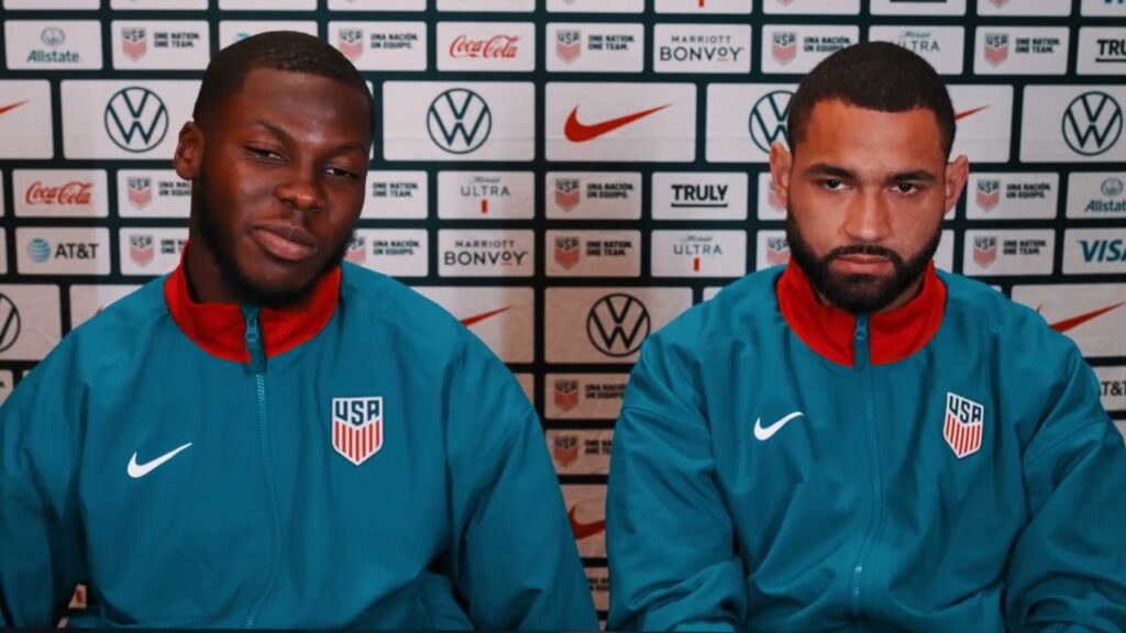 USMNT YUNUS MUSAH & CAMERON CARTER-VICKERS; Team USA faces Colombia in a friendly match