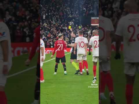 Manchester United vs Sevilla 2-2 | Antony vs Acuna